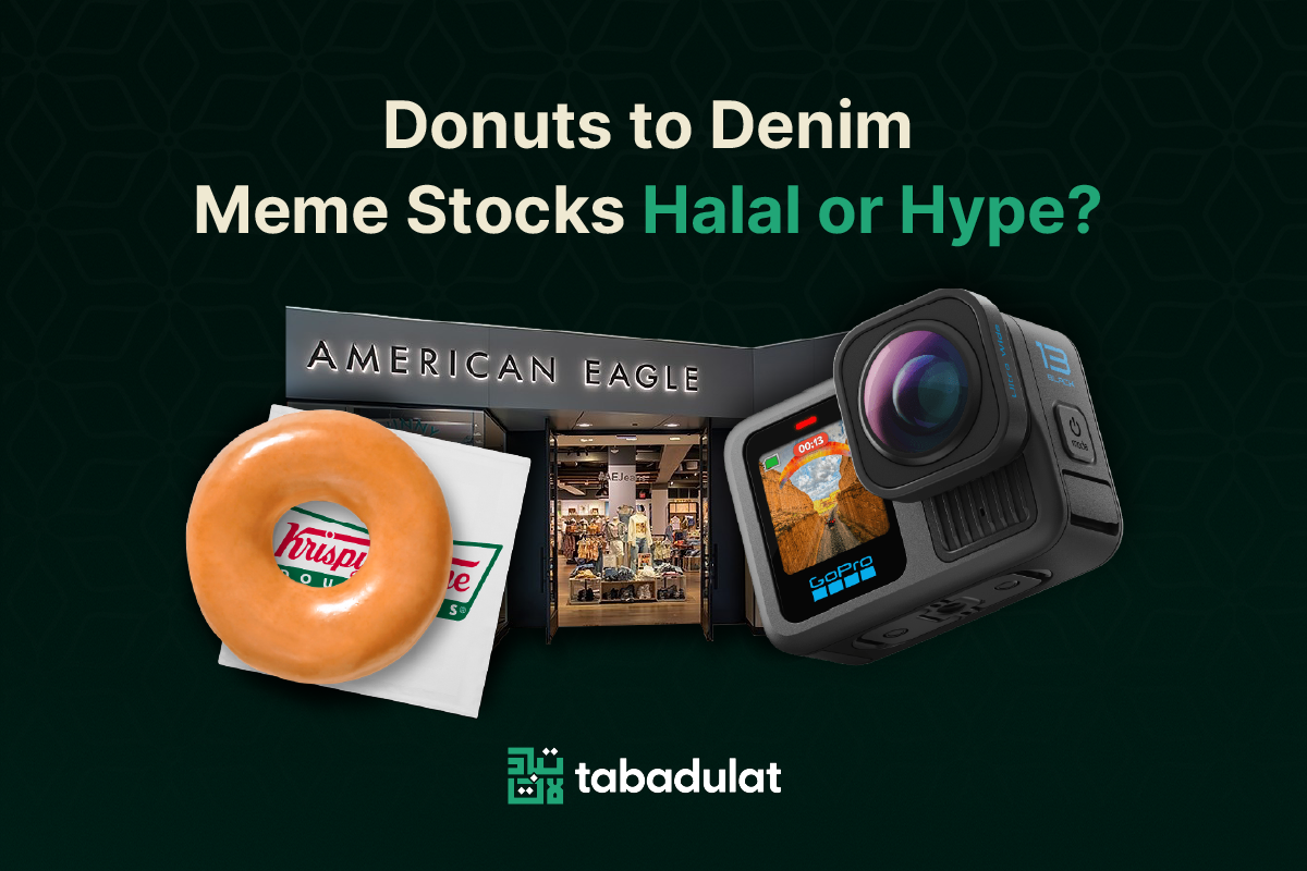 Donuts to Denim. Meme Stocks: Halal or Hype? Krispy Kreme Doughnuts, GoPro, American Eagle Outfitters