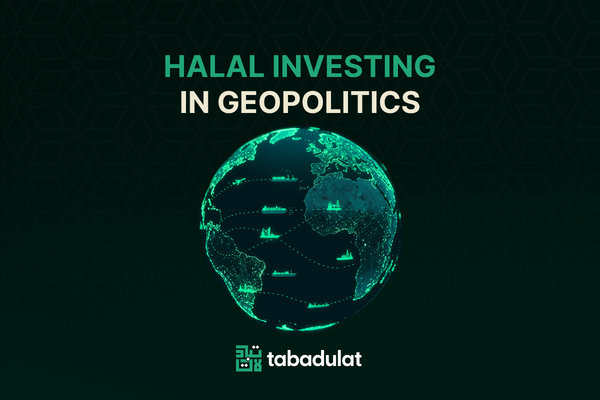 Geopolitics, globalisation, world trade and Islamic Finance.