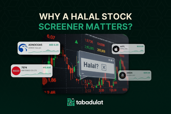 How do I screen for shariah-compliant stocks?